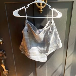 SEEK Plaid Skort